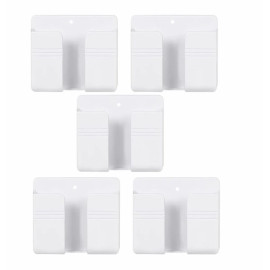 Tensea Mobile Phone Charging Stand, Multi-Functional Storage Holder, Bedside Fixed Rack, Bedroom, Office Accessories, Acrylonitrile Butadiene Styrene, White 01, Portable Electronic Devices