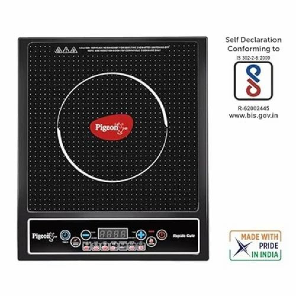 Rapido Slim Induction Cooktop – Pigeon by Stovekraft, Fast & Energy-Efficient Cooking Appliance